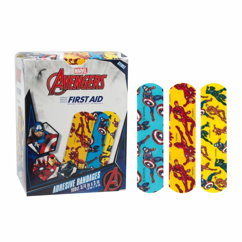 Avengers™ Stat Strip® Adhesive Bandages 3/4" x 3" PPE Item 1087837