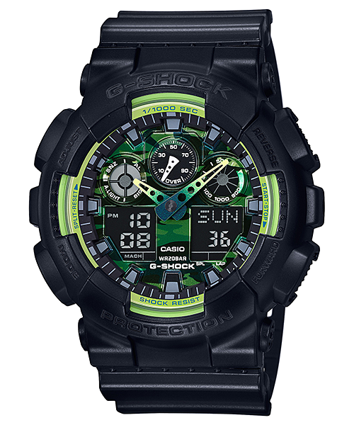 casio g-shock watch model GA-100LY-1ACR - Watch Universe Int