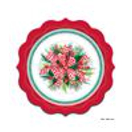 Party Supplies Xmas Pioneer 12ct 8.5" Plate Tree.