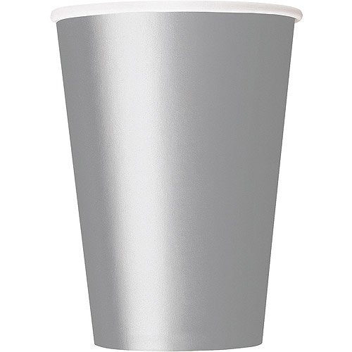 PARTY SUPPLIES 10 SILVER 12OZ CUP