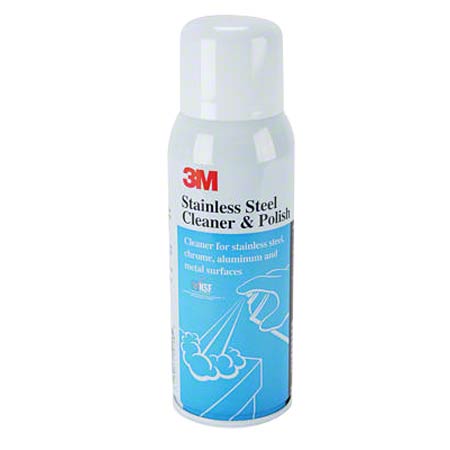 JANITORIAL SUPPLIES CHEMICALS 3M™ Stainless Steel Cleaner & Polish - 10 oz. Aerosol 3M-59158