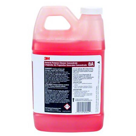 JANITORIAL SUPPLIES CHEMICALS 3M™ FCS 8A General Purpose Cleaner Concentrate - 0.5 Gal. 3M-8A