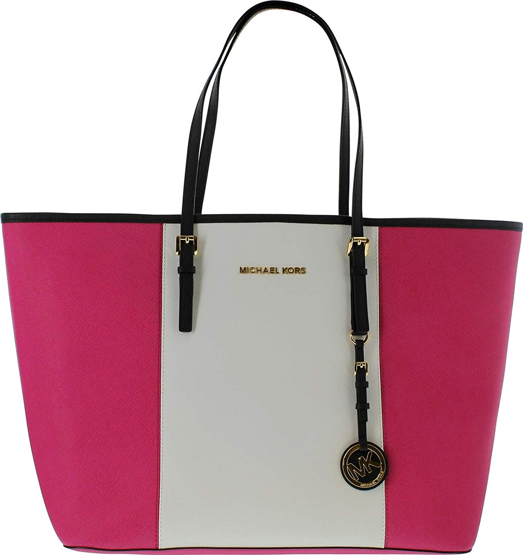 michael kors Women handbag 30t4gjtt2l rasp/wht/blk