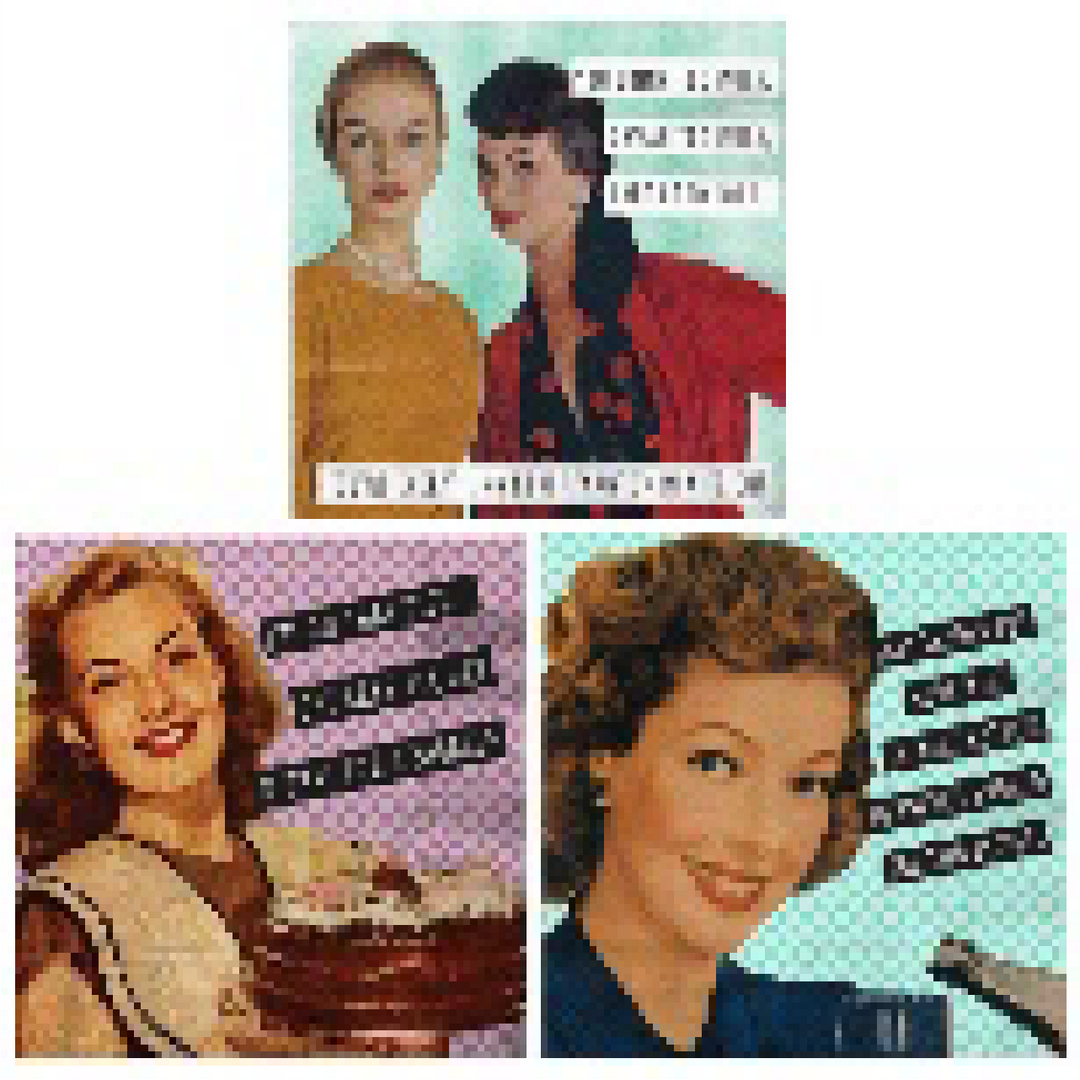 PARTY SUPPLIES 24 VINTAGE FUNKY BEVERAGES NAPKINS 6PC-FOIL