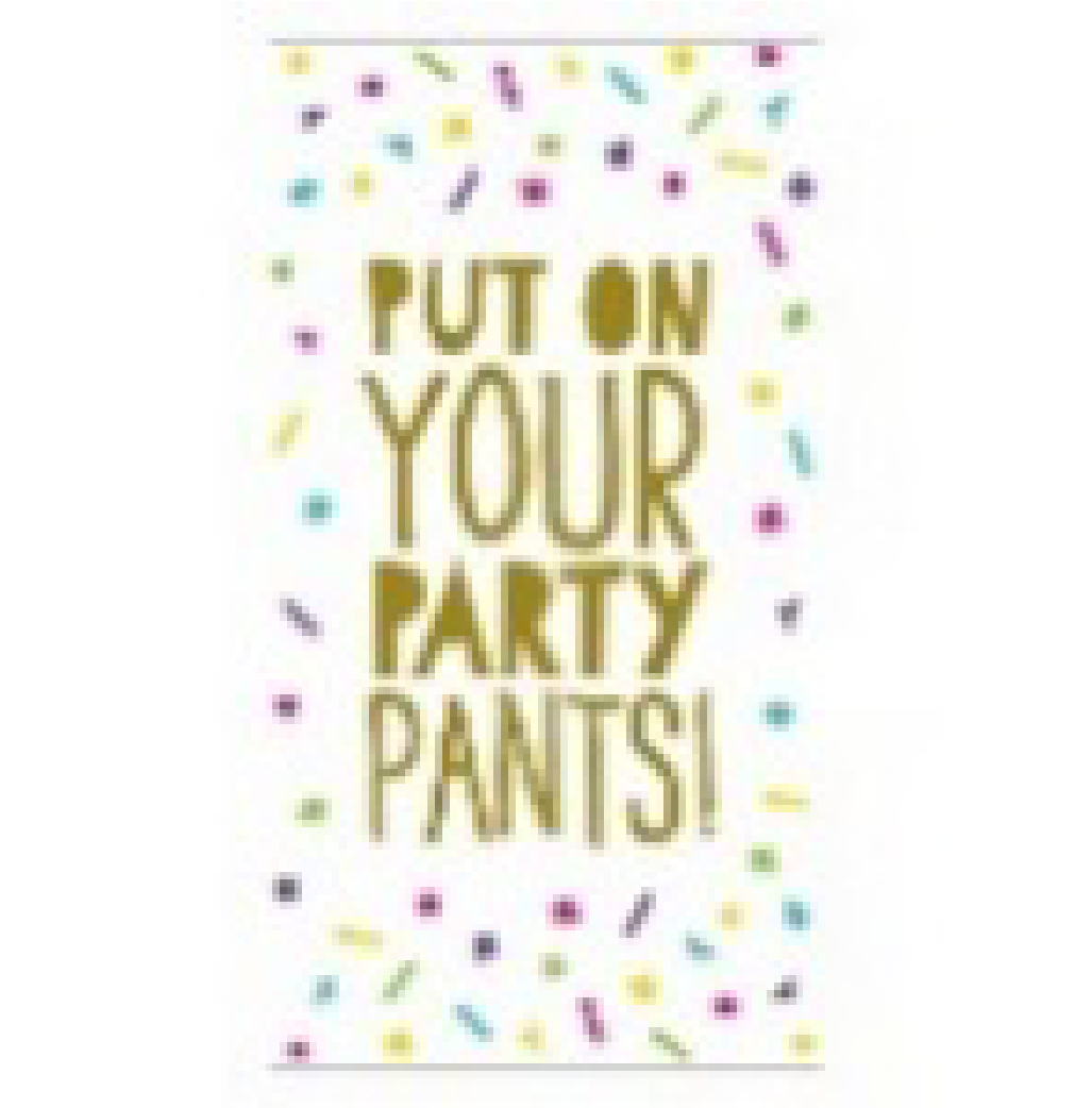 PARTY SUPPLIES 16 PARTY GUEST NAPKINS FOIL
