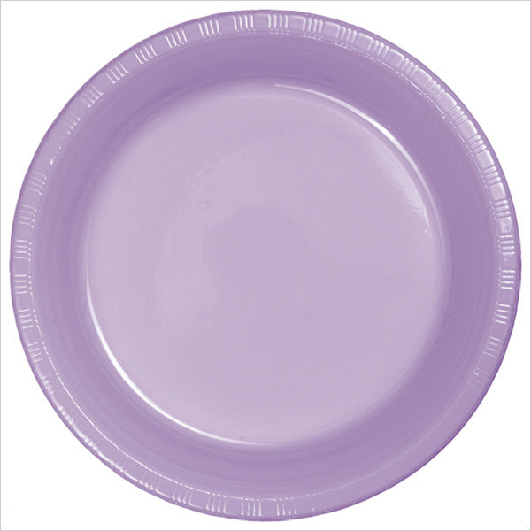 PARTY SUPPLIES 20 LAVENDER 9" PLATES