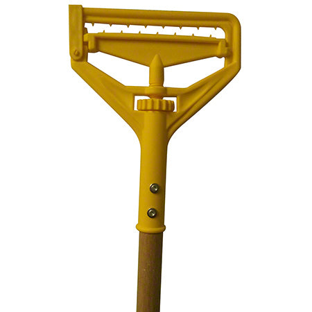 Janitorial Supplies CLEANING Abco Wood Quick Change Mop Handle - 60" x 1 1/8" ABCO-01205NB