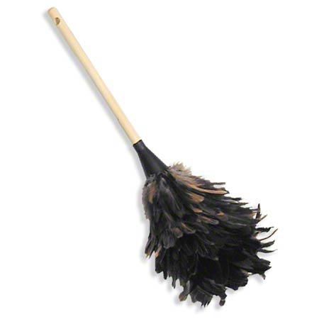Janitorial Supplies CLEANING Abco Ostrich Feather Duster - 15" ABCO-BH-19002