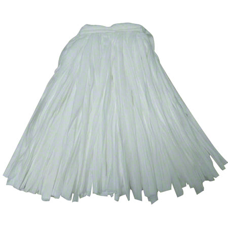 Janitorial Supplies CLEANING Abco Non-Woven Narrow Band Mop - 8 oz., 1 1/4", White ABCO-CM-20008NW