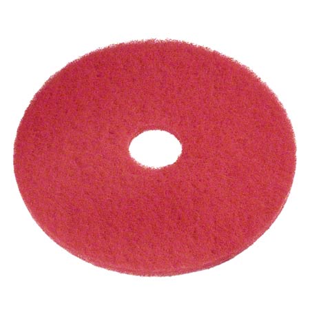 Janitorial Supplies CLEANING Americo Red Buff Floor Pad - 12" AMER-404412