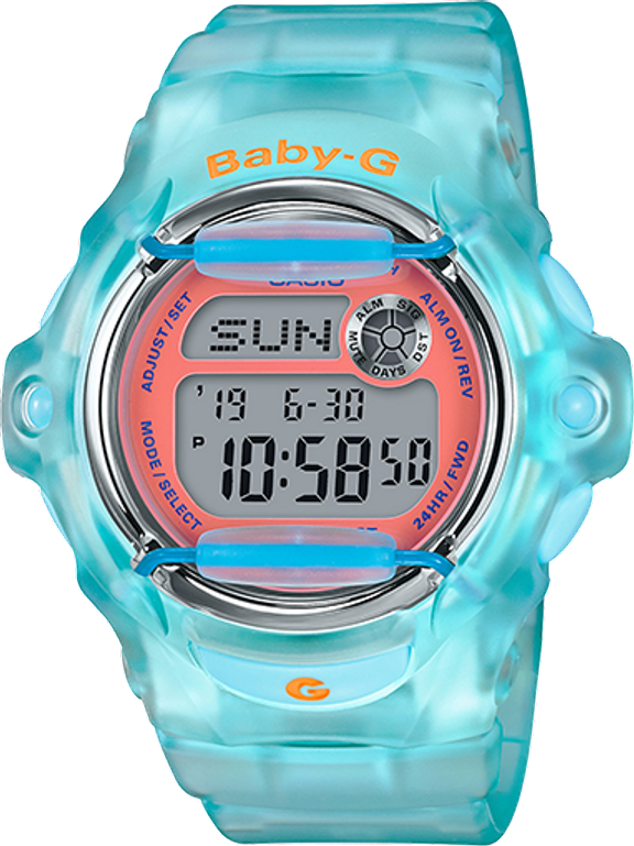 CASIO BABY-G WOMEN'S WATCH MODEL BG-169R-2C