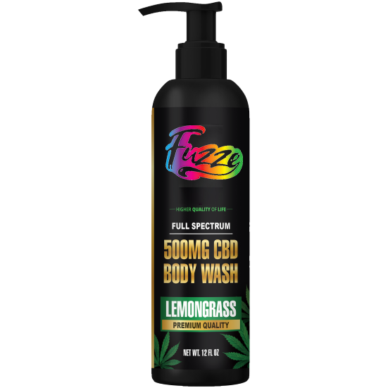 SHOWER ESSENTIALS Health & Body CBD Body Wash – Lemongrass 500mg