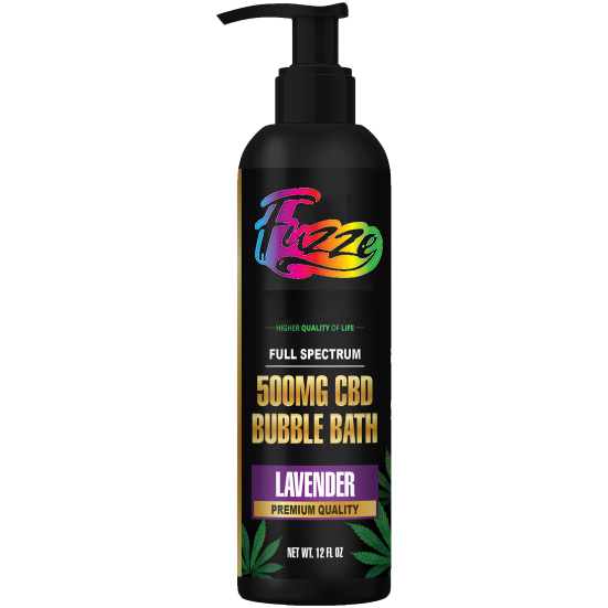 SHOWER ESSENTIALS Health & Body CBD Bubble Bath – Lavender 500mg