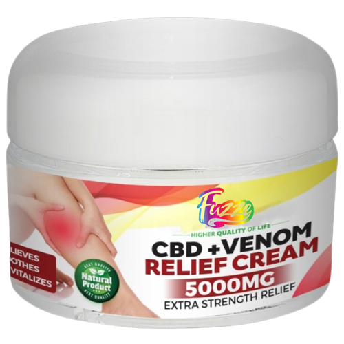 CREAMS Health & Body CBD+Venom Cream 5000mg