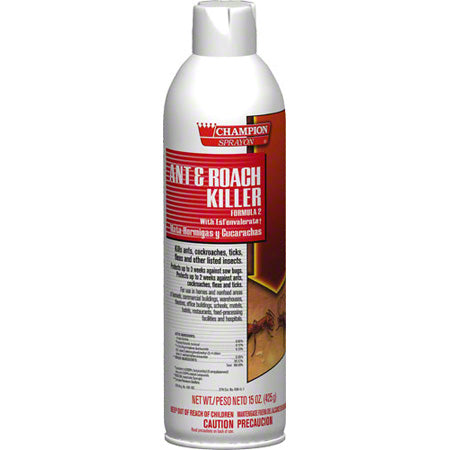 JANITORIAL SUPPLIES CHEMICALS Champion Sprayon® Ant & Roach Killer - 15 oz. Net Wt. CHAS-5107