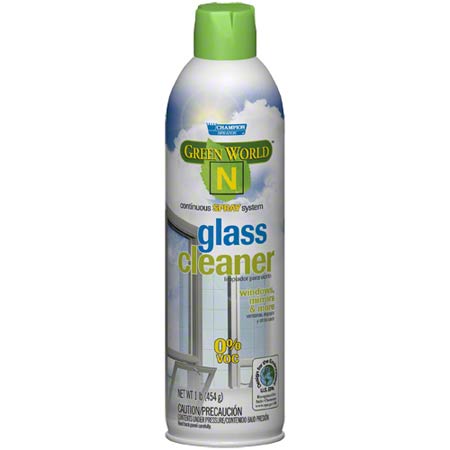 JANITORIAL SUPPLIES CHEMICALS Champion Sprayon® Green World N™ DfE Glass Cleaner CHA-5906