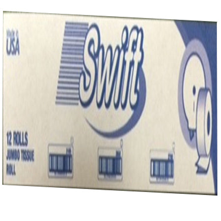 Janitorial Supplies Paper Swift Jumbo Roll Tissue - 1000' SWT-2100