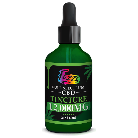 FULL SPECTRUM TINCTURE Fuzze Oil Fuzze CBD Tincture – 12000mg