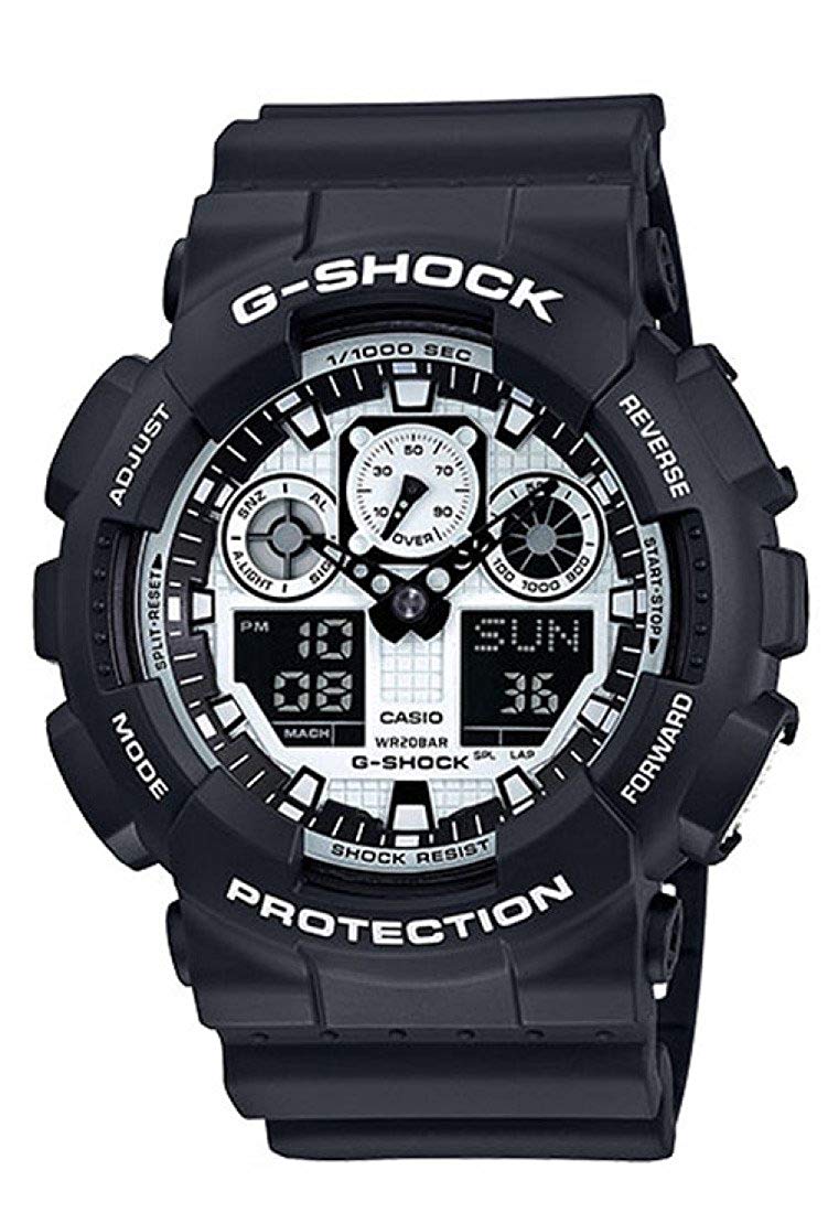 Casio G-SHock watch GA-100BW-1A