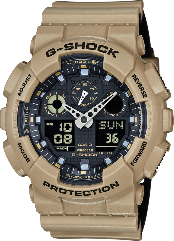 CASIO G-SHOCK MEN'S WATCH MODEL GA100L-8S