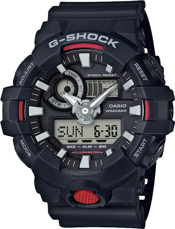 CASIO G-SHOCK MEN'S WATCH MODEL GA-700-1