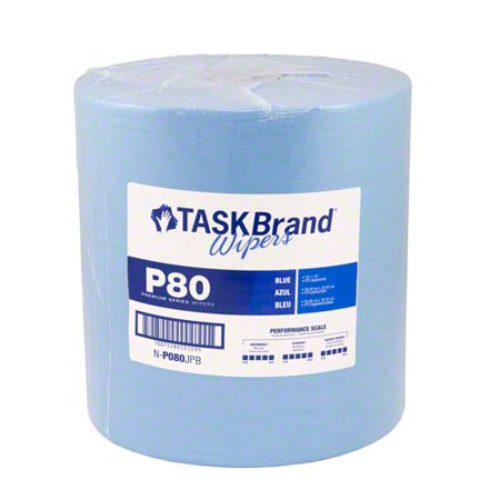 Janitorial Supplies Paper HOSPECO® TASKBrand® P80 PD Hydrospun Jumbo Wiper HOS-N-P080JPB