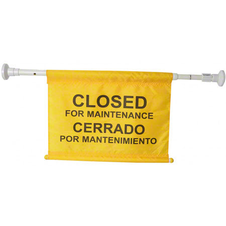 Janitorial Supplies CLEANING Janico Doorway Hanging Sign JAN-1076