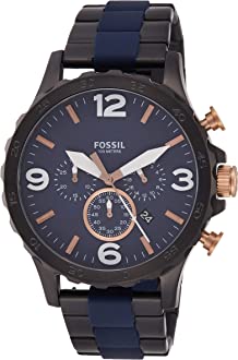 FOSSIL WATCH MENS JR1494 NATE SPORT CHRONO