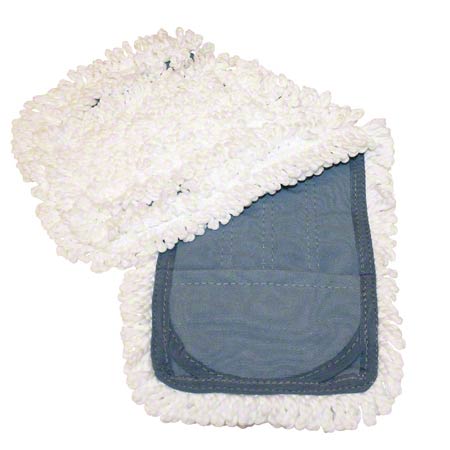 Janitorial Supplies CLEANING Microfiber & More Long Loop White Pocket Finish Mop MMO-R-PKTWHT