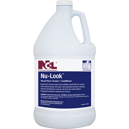 JANITORIAL SUPPLIES CHEMICALS NCL® Nu-Look Wood Floor Cleaner/Conditioner - Gal. NCL-0939-29