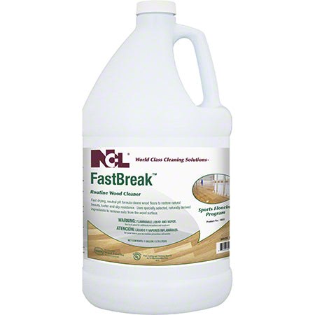 JANITORIAL SUPPLIES CHEMICALS NCL® Fast Break™ Routine Wood Cleaner - Gal. NCL-1603-29