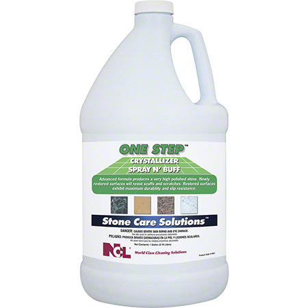 JANITORIAL SUPPLIES CHEMICALS NCL® One Step™ Spray N' Buff Crystallizer - Gal. NCL-2501-29