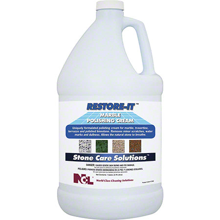 JANITORIAL SUPPLIES CHEMICALS NCL® Restore-It™ Marble Polishing Cream - Gal. NCL-2502-29