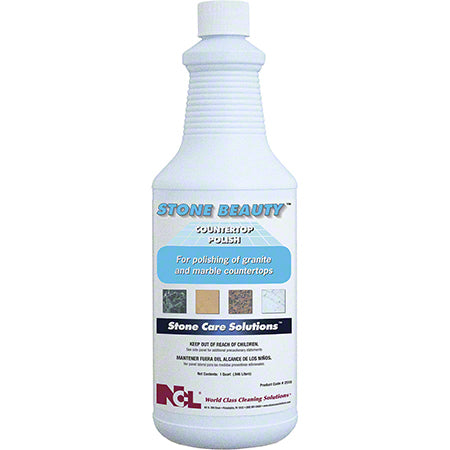 JANITORIAL SUPPLIES CHEMICALS NCL® Stone Beauty Countertop Polish - 32 oz. NCL-2518-45
