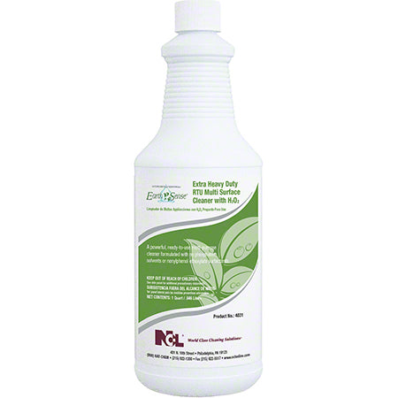 JANITORIAL SUPPLIES CHEMICALS NCL® Earth Sense® Multi-Surface RTU - Qt. NCL-4031-36 H2O2