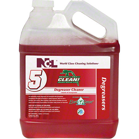 JANITORIAL SUPPLIES CHEMICALS NCL® Ready Set CLEAN!® Earth Sense® #5 Degreaser NCL-4075-35