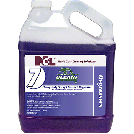 JANITORIAL SUPPLIES CHEMICALS NCL® Ready Set CLEAN!® #7 Heavy Duty Spray Cleaner -Gal. NCL-4077-35