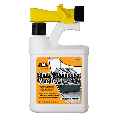 JANITORIAL SUPPLIES CHEMICALS Nilodor® Chute & Dumpster Wash - 32 oz. NILO-32DMPRTU