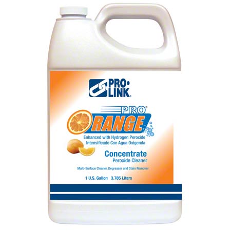 JANITORIAL SUPPLIES CHEMICALS PRO-LINK® Pro Orange® Peroxide Cleaner - Gal. PRL-M-B14194