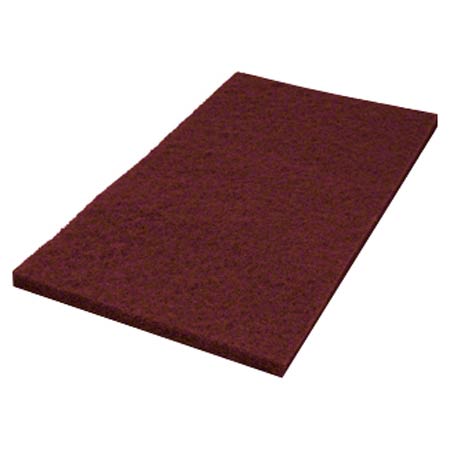 Janitorial Supplies CLEANING PRO-LINK® Maroon Eco Floor Pad - 12 x 18 PRL-A-MEP1218