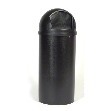 Janitorial Supplies RECEPTACLES / TRASH Rubbermaid® Marshal® Classic Container - 15 Gal., Black RUB-816088BK