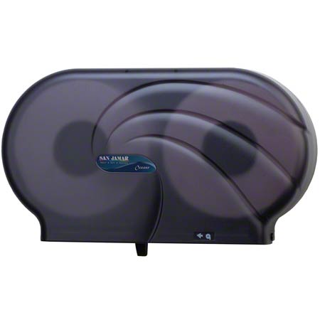 Janitorial Supplies Paper San Jamar® Oceans® Twin 9" JBT Dispenser - Black SAN-R4090TBK