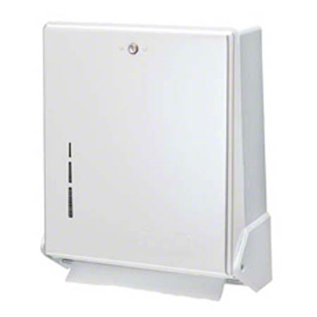 Janitorial Supplies Paper San Jamar® True Fold™ C-Fold/Multifold Dispenser -White SJM-T1905WH
