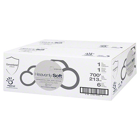 Janitorial Supplies Paper Sofidel Heavenly Soft® Standard Hardwound Roll Towel - 700', White SOF-410113