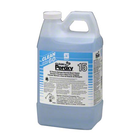 JANITORIAL SUPPLIES CHEMICALS Spartan Clean on the Go® Clean by Peroxy 15 - 2 L SPAR-4820