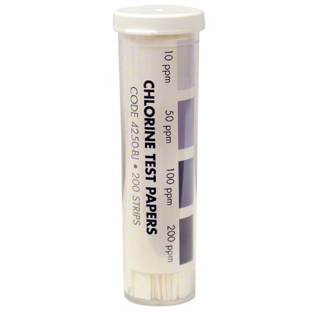 JANITORIAL SUPPLIES CHEMICALS Spartan Micro Chlorine Test Paper RES-P25-123