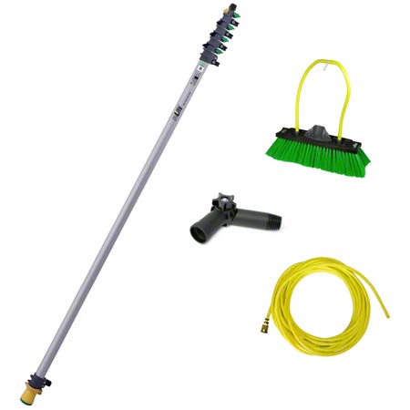 Janitorial Supplies CLEANING Unger® HiFlo™ nLite® Aluminum Kit - 20' UNG-AN60K
