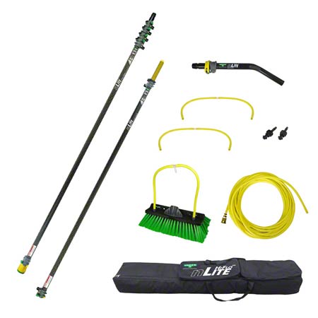 Janitorial Supplies CLEANING Unger® HiFlo™ nLite HiMod Waterfed 33' Kit UNG-NLKU6