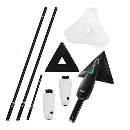 Janitorial Supplies CLEANING Unger® Stingray® Refillable Microfiber Cleaning Kit - 11' UNG-SRKB1