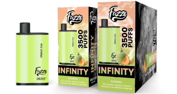 E-CIGARETTES Fuzze INFINITY 3500 Puff Melon Ice